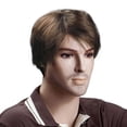 thumbnail image 3 of Cptfadh 1 Wig Festival Wig Men Short Hair Perfect Cosplay for Carnivals Fashion Party Wig Lace Front Wigs Human Hair Wig Cap Glueless Wig Hair Topper Headband Wig Human Hair Wigs Wig Band Braided Wigs, 3 of 9