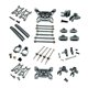 thumbnail image 3 of Kit de piezas de actualización de metal para coche RC, repuestos de bricolaje, accesorios de repuesto de alto rendimiento, accesorio profesional para Titanio, 3 of 8