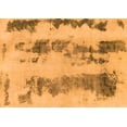thumbnail image 1 of Ahgly Company Indoor Rectangle Abstract Orange Modern Area Rugs, 2' x 3', 1 of 4