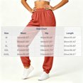 thumbnail image 3 of DailyTrove Women's Drawstring Elastic Waist Ankle Cuff Side Pocket Casual Jogger Sweatpants, 3 of 7