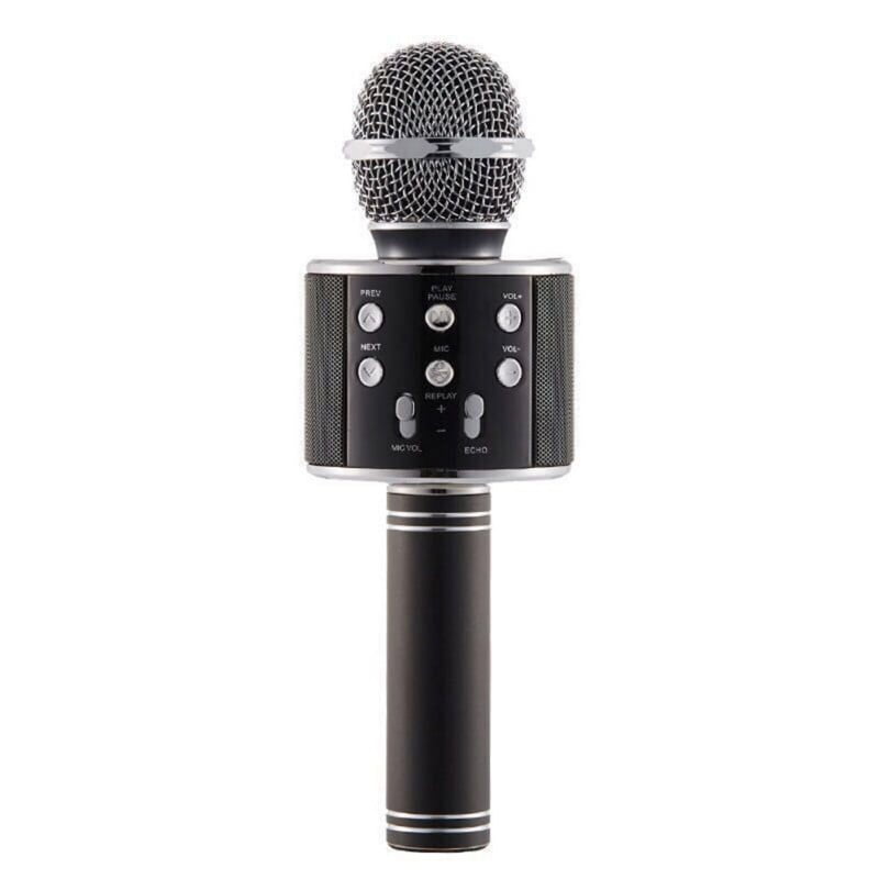 Micrófono inalámbrico Bluetooth para karaoke 3 en 1 WS-858 LD1005 - Tech  Toyz LD