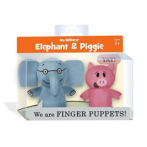 elephant and piggie plush