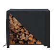 thumbnail image 2 of Firewood Rack With Lid Large Capacity Outdoor Fireplace Log Holder With Waterproof 420d Oxford, 2 of 5