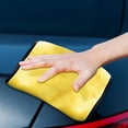 thumbnail image 3 of Microfiber Car Drying Towel Thick 1200gsm Auto Detailing Cloth for Vehicle Home Cleaning 16x16 Inch 3 Pack, 3 of 3
