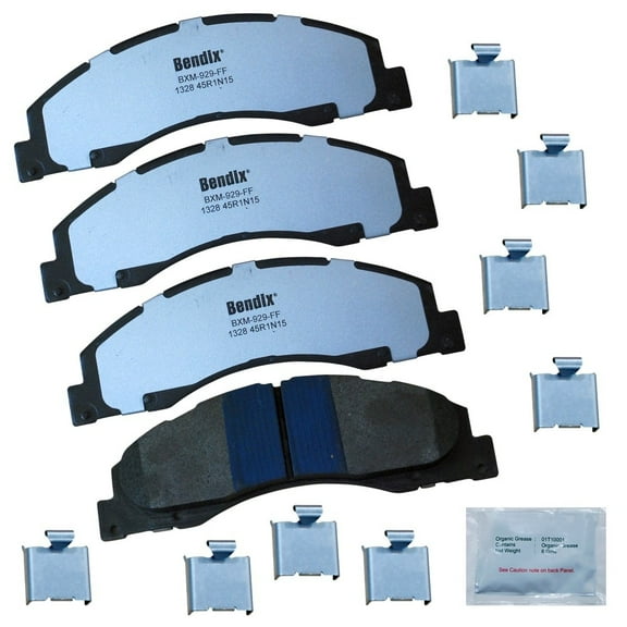 Bendix Brakes Disc Brake Pad Set Fits select: 2008-2019 FORD ECONOLINE