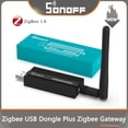 thumbnail image 2 of SONOFF ZB Dongle -E/P USB Dongle Plus Zigbee 3.0 Wireless Zigbee Gateway Analyzer ZHA Zigbee2MQTT USB Stick Capture con antena Tan Jianjun unisex, 2 of 2