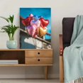 thumbnail image 5 of Heart Shape Balloons Canvas Print, Suitable for Living Room Bedroom Wedding Party Valentine's Day Anniversary Decor, 5 of 8