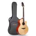 thumbnail image 1 of GT-22 Guitarra acústica de 41 pulgadas con corte JF, tapa de abeto y cuerpo de caoba, accesorios metálicos cromados, incluye estuche acolchado de 8mm, cejilla, 4 púas, paño de limpieza, afinador,, 1 of 7