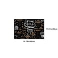 thumbnail image 3 of Blukids Coffee Bar Mats Coffee Maker Mat for Countertops Coffee Station Decor Mat 15.7 x 11.8 Reversible - Coffee House,5 Styles(C), 3 of 7