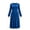 Blue, variant on Long Sleeve Dresses for Women,2026 Fall Winter Casual Flowy A-Line Boho Midi Party Long Dress with Pockets,Blue Women's S-XXL