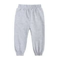 thumbnail image 3 of Sweatpants For Girls 10-12 Boys Girls Dry-Fit Jogger Sweatpants Soft Active Kids Casual Leggings Stretchy Sweatpants Jogger Pants Grey,4-5 Years, 3 of 3