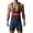 Blue A, variant on FEOYA Men's Wrestling Singlet Athletic Supporters Leotard Sports Wrestling Uniform Gym Wrestling bodysuit 4 Way Stretch Jumpsuits for Powerlifting Competition Training