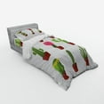 thumbnail image 2 of Ambesonne Cactus Bedding Set 3 Pcs, Plant Variety Cartoon, Twin XL, Multicolor, 2 of 2