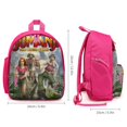 thumbnail image 2 of Jumanji Mochila Escolar para Niños y Niñas, Mochila Infantil Ligera de Alta Calidad, Grande y Duradera ROSA, 2 of 6