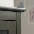thumbnail image 6 of Sauder Anda Norr 2-Door Glass-fronted Wood Display Cabinet, Slate Gray Finish, 6 of 11