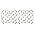 thumbnail image 7 of Goofa Funny Chicken Pattern 2 Piece Car Windshield Sun Shade Foldable | Front Windshield Shade for Sun, Heat and UV Rays | Sunshade for Car Front Window-Large, 7 of 7