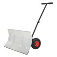 thumbnail image 1 of vidaXL Manual Snowplough with Wheels 100x44 cm, 1 of 4