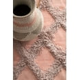 thumbnail image 4 of nuLOOM Francene Diamond Trellis Shag Area Rug, 5' x 8', Pink, 4 of 4