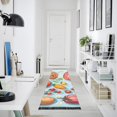thumbnail image 4 of Yayeee Runner Rug for Bedroom 2'x6' Machine Washable Hallway Non Slip Mat, Yellow Tomatoes, 4 of 8