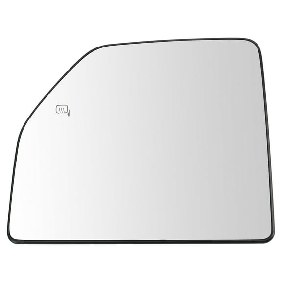 TRQ Left Upper Mirror Glass Fits 2015-2020 Ford F-150 2017-2022 F-250 F-350 MGA16760