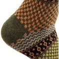 thumbnail image 2 of Lian LifeStyle 5 Pairs Luxurious Angora Wool Fuzzy Socks for Women. Comfortable Socks Great for Sensitive Skin Classic Square HM1401 Medium, 2 of 9