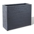 thumbnail image 3 of Tall Rectangular Composite Planter,Durable for All-Weather Use with Drainage Holes, Large Rectangular Planter for Outdoor and Indoor Plants, 3 of 5