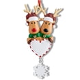 thumbnail image 1 of Adorno colgante de árbol de Navidad Papá Noel Navidad Arte Artesanía Juguete Decoración de ventana Decoración de fiesta, 2 piezas tholdsy HA008994-01, 1 of 6