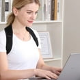 thumbnail image 4 of Men and Women Back Support Posture Trainer Adjustable Breathable Posture Trainer Straight Holder Posture Support Black, 4 of 7