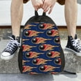 thumbnail image 3 of Ratiio Bowling Ball And Flame Print Backpack with Padded 15-inch Laptop Sleeve- Spacious and Durable Daypack for Work and Travel, 3 of 6