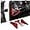 Red, variant on TINKI Real Carbon Fiber Side Door Body Bump Panel Protector Cover Trim Fit for Chevrolet Corvette C8 Stingray 2020-2023, Inner Door Anti-Collision Strip Decoration Sticker