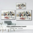 thumbnail image 5 of Christmas Chalet Collection A - Framed Gallery Wrapped Holiday Canvas - 25 x 37 - White Frame, 5 of 9