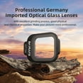 thumbnail image 4 of ND Filter Set for Camera & Gimbal - ND8/ND16/ND64 Multi-Layer Coated German Optical Glass, Lightweight(Essential Accessories for Vloggers, Photographers & Aerial Shots)-Nd16, 4 of 10