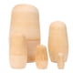 thumbnail image 1 of 1 Juego de 5 uds DIY muñecas de madera sin pintar artesanías muñecas rusas anidadas muñecas de madera personas en blanco cuerpos de muñecas de madera sin terminar, 1 of 5