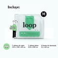 thumbnail image 3 of Juego de Sábanas, 100% Bambú, Tamaño Matrimonial, Juego de 3 Piezas, Color Blanco LOOP Juego de Sábanas Blanco, 3 of 8