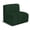 Green, variant on Bowery Hill Contemporary Rich Brown Boucle Fabric Straight Chair