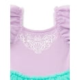 thumbnail image 5 of Disney Princess Toddler Girls Ariel Cosplay Tutu Dress with Puff Sleeves, Sizes 12M-5T, 5 of 7