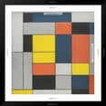 thumbnail image 5 of Art.com No. VI / Composition No.II Giclee Print by Piet Mondrian, Black Frame Wall Art, 38" x 38", 5 of 5