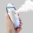 thumbnail image 1 of Small Spray Bottles For Alcohol, Plastic Electric Fine Mist Sprayer For Cleaning And Hair Care, Handheld Refillable Travel Mini Empty Continuous Spray, 1 of 5