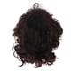 thumbnail image 5 of Pelucas Rizadas Cortas ANGGREK Cabello Sintético Negro, 5 of 7