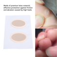 thumbnail image 4 of 5 Pairs Heel Pad Wear Resistant Latex Heel Blister Prevention Adhesive Pads Foot Protection Heel Patches, 4 of 4