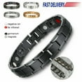 thumbnail image 4 of Therapeutic Energy Healing Bracelet Magnetic Forbangle Arthritis Bracelets Pain Men Wristband Magnet Energy Anklet Health Tunnel Carpal Sliver, 4 of 4