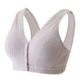thumbnail image 5 of MEICHEN Middle and Elderly Women's Front Closure Bralettes Cotton Thin No Underwire Push Up Bras Underwear Summer Fall Fashion Essentials Clothing, 5 of 8