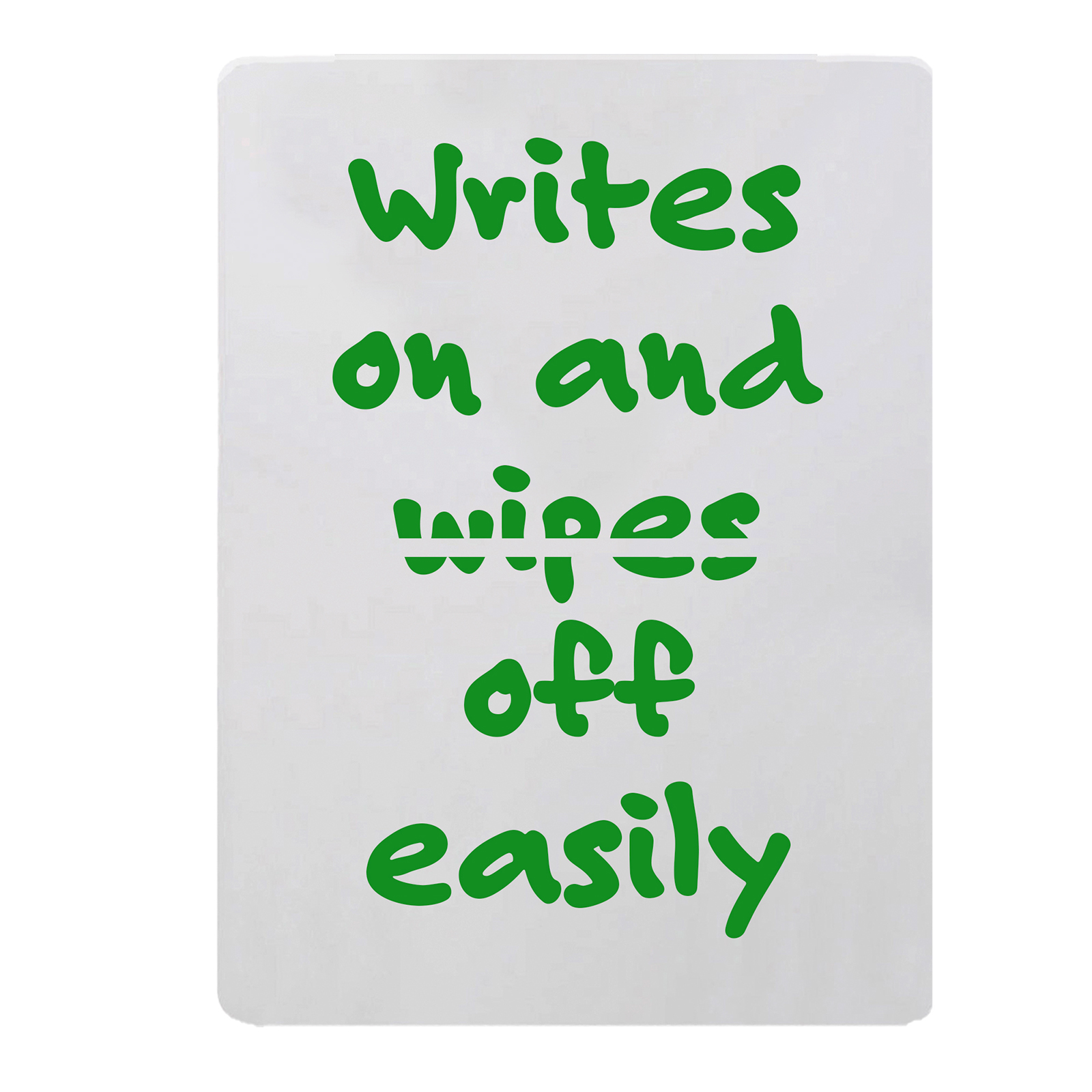 Flipside Products Dry Erase Board, 9.5" x 12", Pack of 6