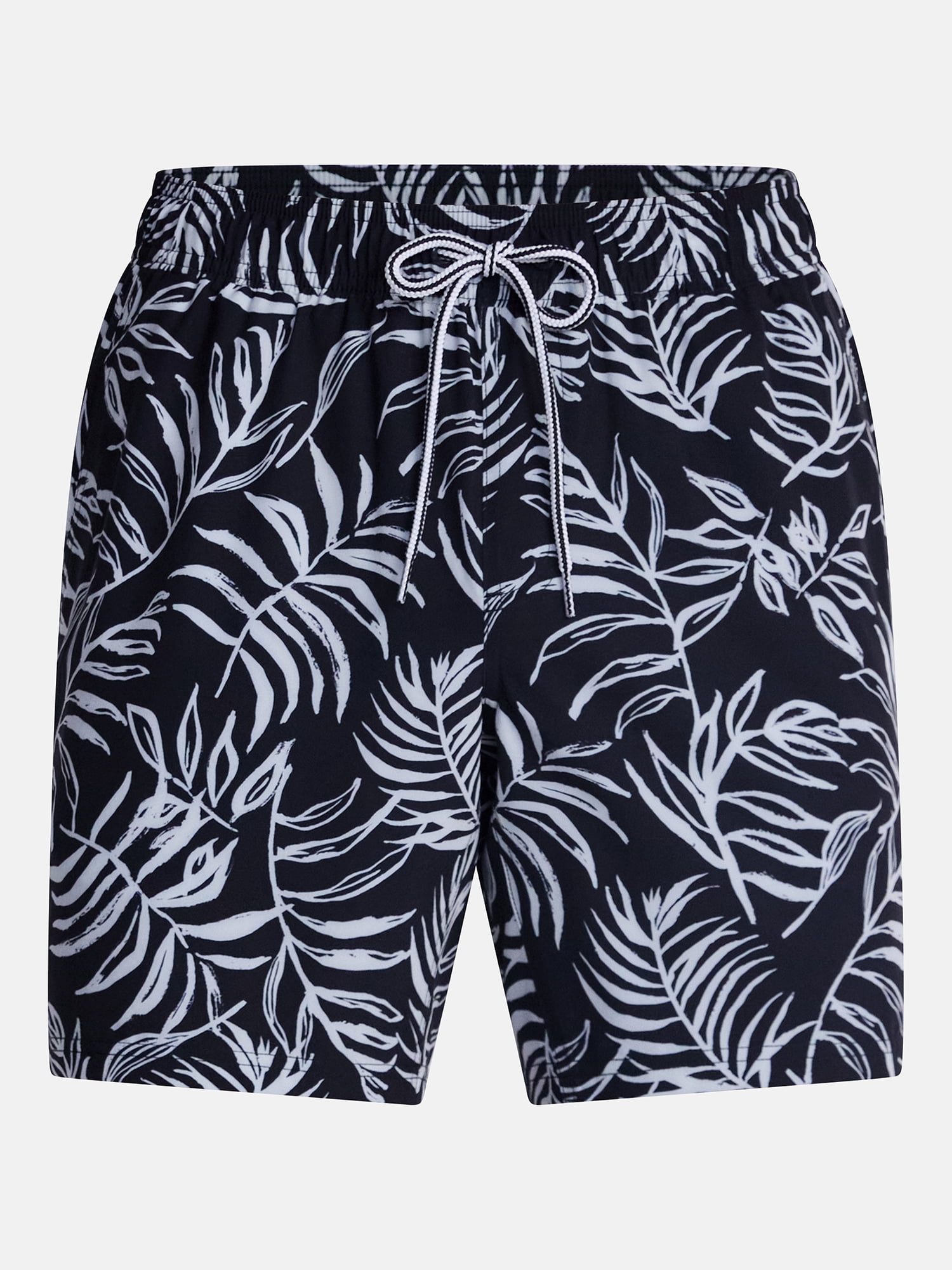 George Men's and Big Men's Performance Lined Swim Trunks, 5" Inseam, Sizes S-3XL
