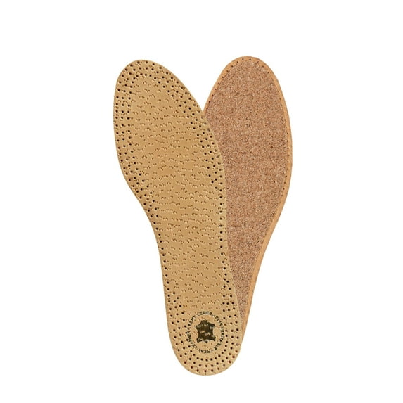 KAPS PECARI Cork Premium Shoe Insoles, Vegetable Tanned Sheepskin Leather