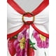 thumbnail image 3 of Vestido Talla Extra Estampado Floral Fresa Rosegal  Vestidos Estampados Tallas Grandes, 3 of 5