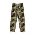 thumbnail image 4 of Goofa Camouflage Rabbit Printed Soft Pajama Pants for Men, Wide Leg Comfy Casual Lounge Yoga Pants-Small, 4 of 9