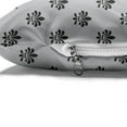 thumbnail image 4 of Fleur De Lis Pet Bed, Minimalist Toned Retro French Nobility in Symmetric King Fashion, Resistant Pad for Dogs and Cats Cushion with Removable Cover, 24" x 39", Grey and Charcoal Grey, by Ambesonne, 4 of 4