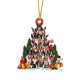 thumbnail image 1 of Para Árbol De Navidad, Colgante De Madera Para Perro De Navidad, Regalo De Decoración De Navidad Para Amigos Y Familiares Minnieouse HA042667-08, 1 of 6