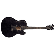 Dean Exhibition Ultra 7-String Acoustic Guitar w/ B-Band USB - TBK